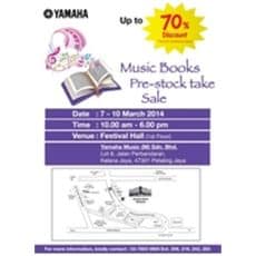 Music Books Pre-Stock Take Sale
