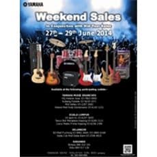 Weekend Sales 2014