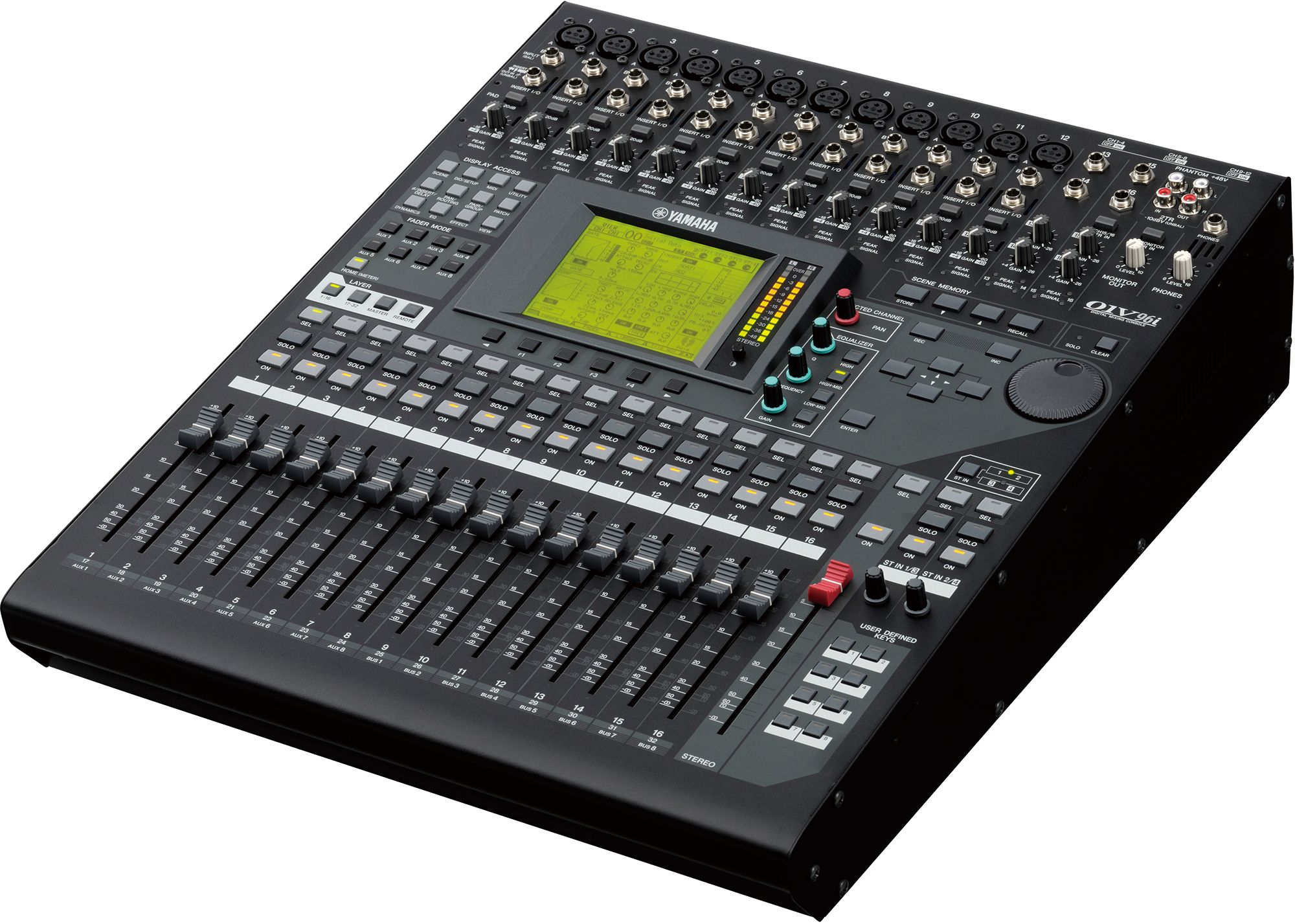YAMAHA 01v Digital Mixer & I/O Card MY8-AT, Excellent (16