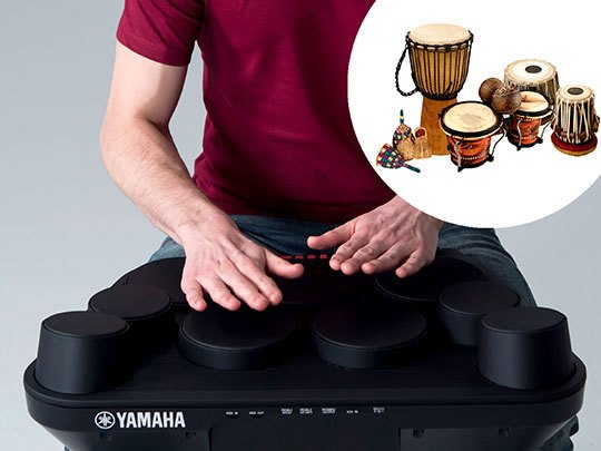 Yamaha Portable Digital Drum Compact DD-75 ( DD75 / DD 75 ) Electronic Drum Kit with Adaptor
