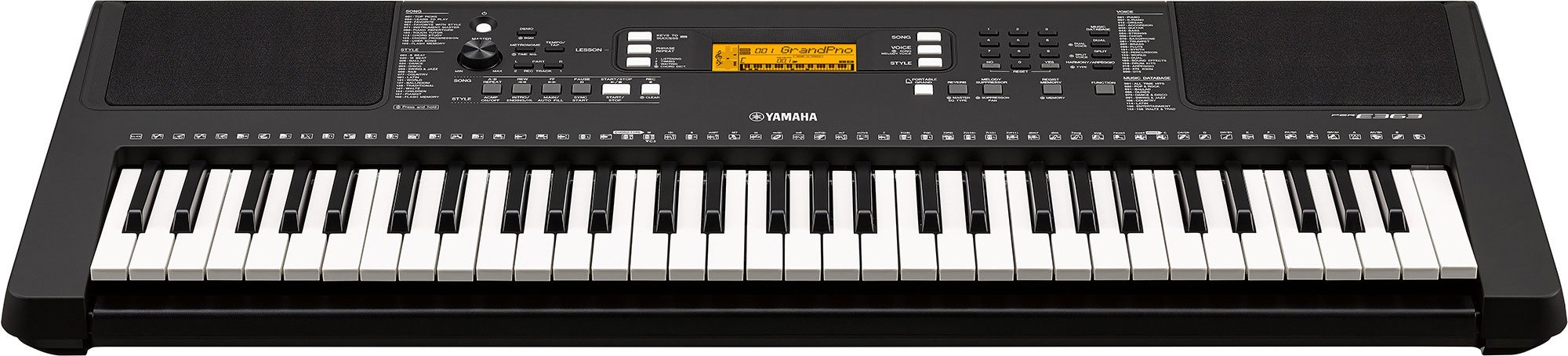 yamaha psr e363 style list