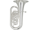 Material: Yellow brass, Finish: Silver-plated