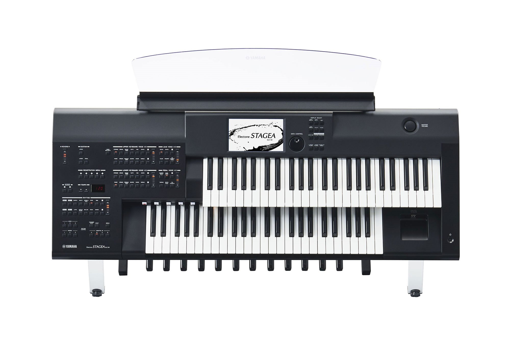 Yamaha Digital Electone Keyboard ELC 02 ( ELC02 / ELC-02 ) FS Keyboard 986 voices 2nd / Double Expression Pedal Cornerstone Music