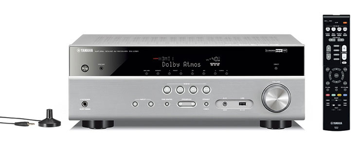 アンプ Yamaha RX-V581 7.1 Dolby Atmos RX-V581 - Videos - AV Receivers - Home Audio - Products