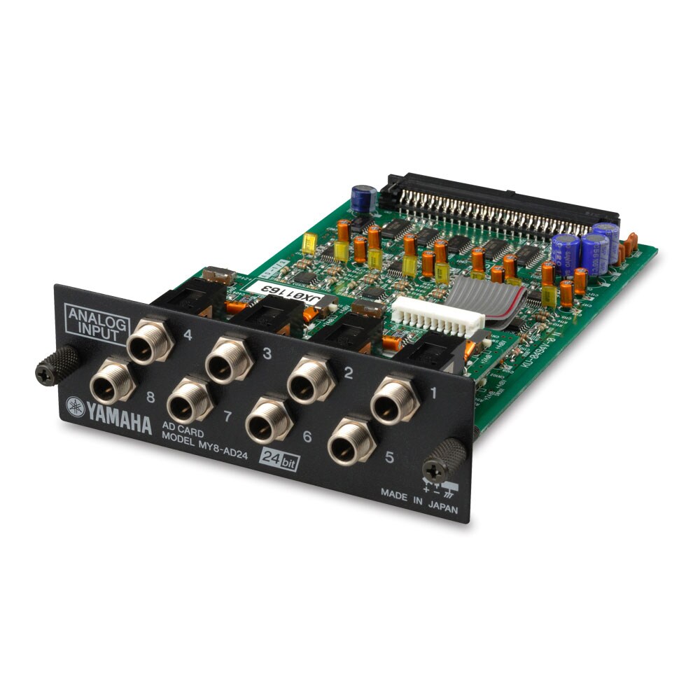 Analog Cards - Overview - Interfaces - Products - Audio