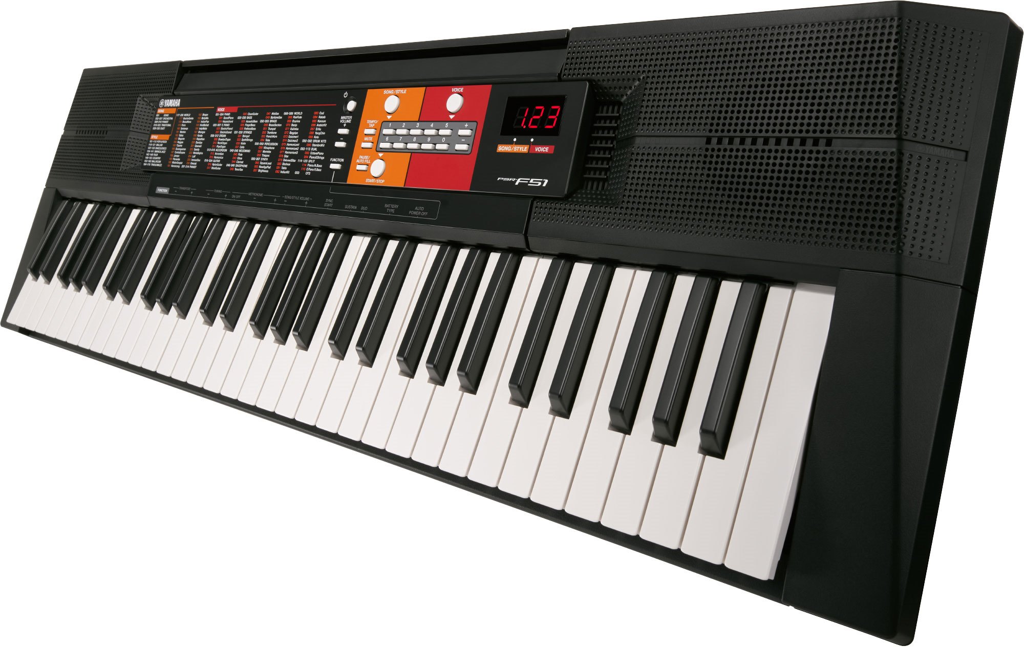 yamaha portable psr f51