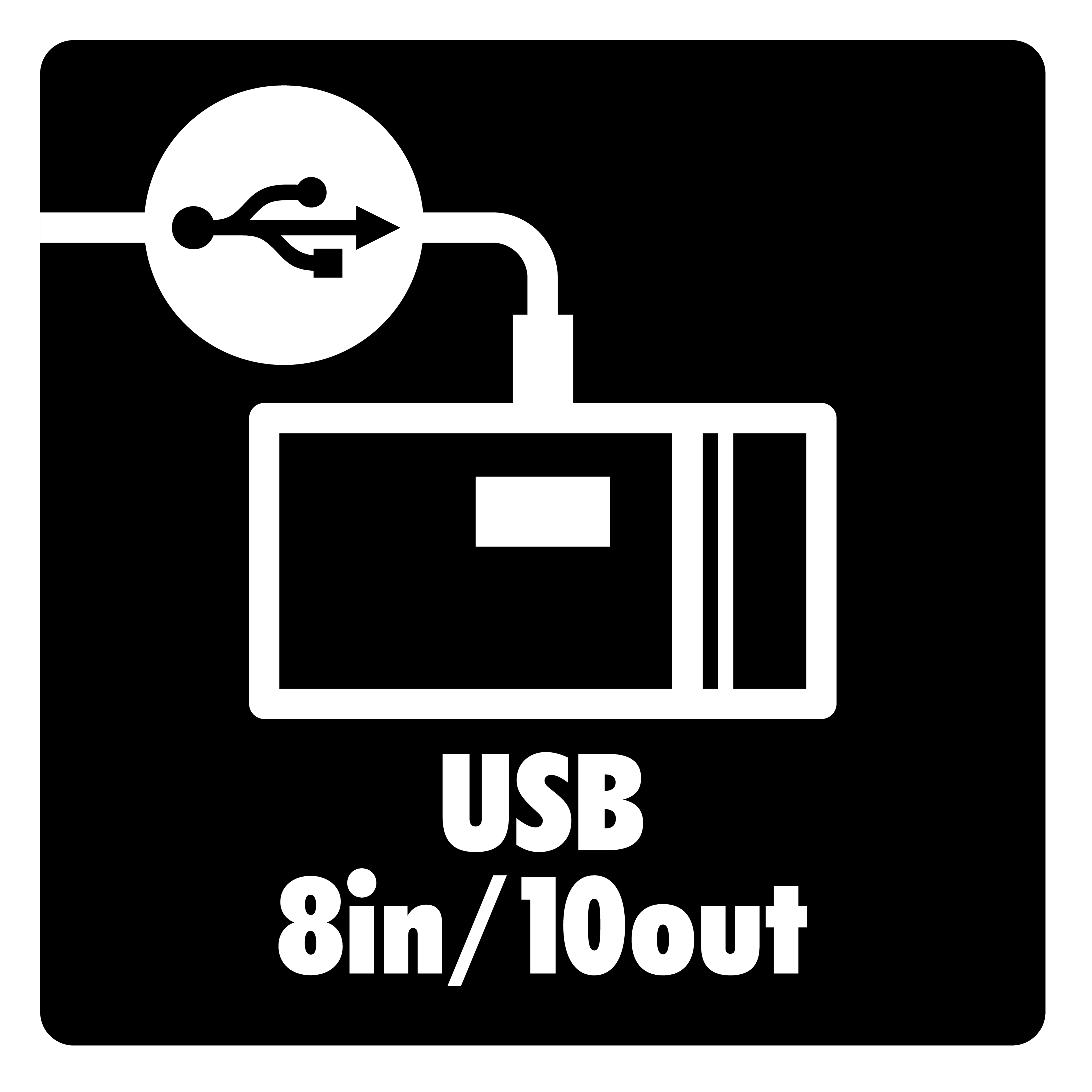 Record all drum, trigger and track channels via USB.