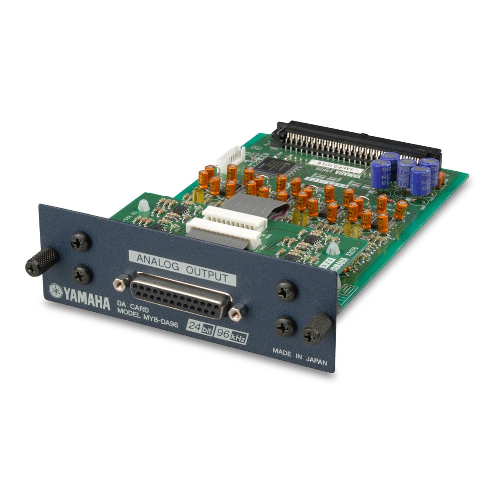 Analog Cards - Overview - Interfaces - Products - Audio