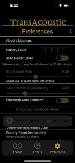 Advanced Settings