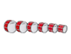 Yamaha Marching Drums MB-6300 (Festive Red)