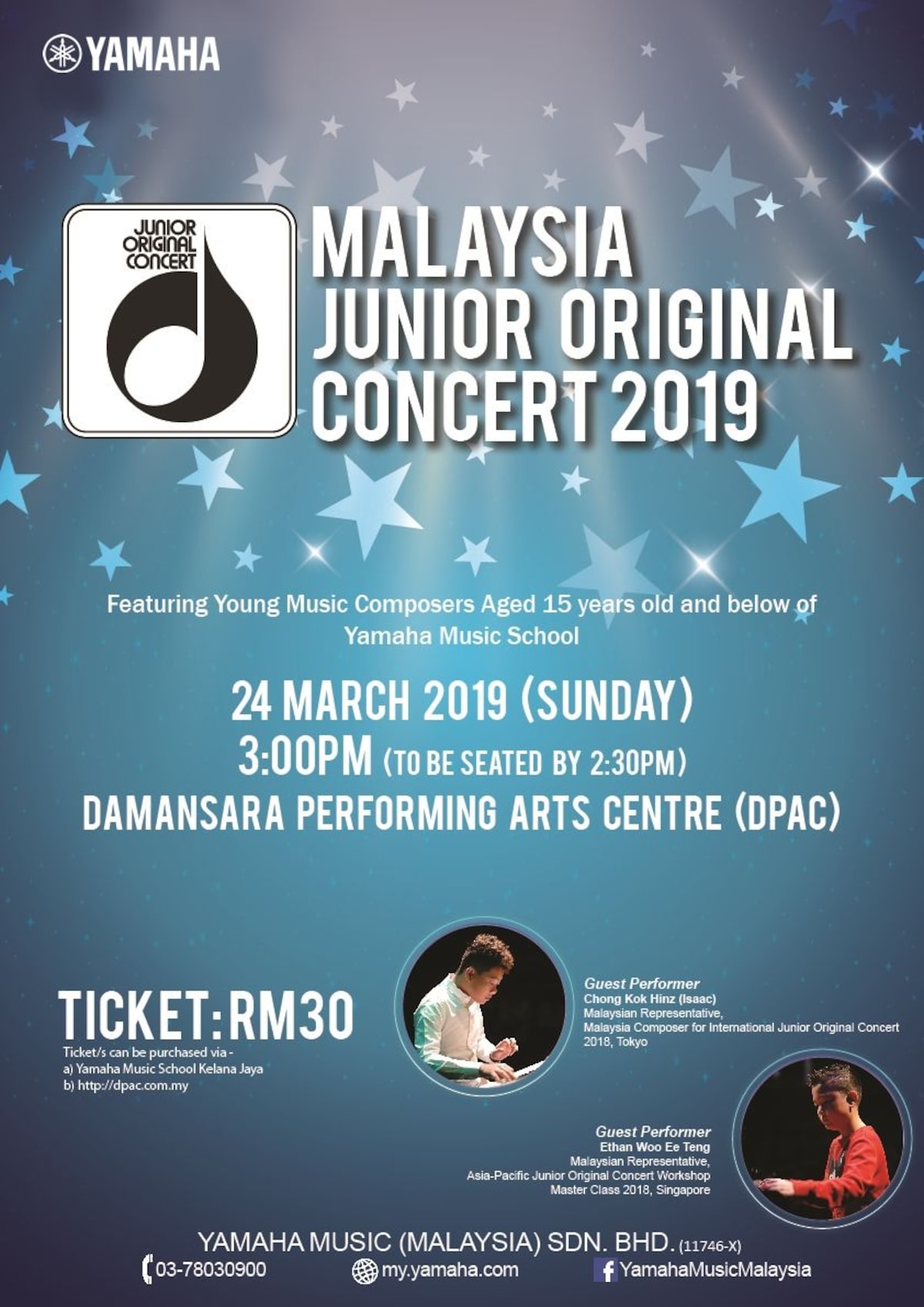 Malaysia Junior Original Concert 2019 Yamaha Malaysia