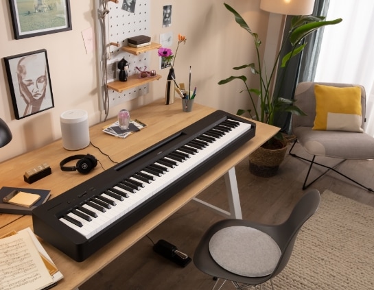 Yamaha P-145 on a Table