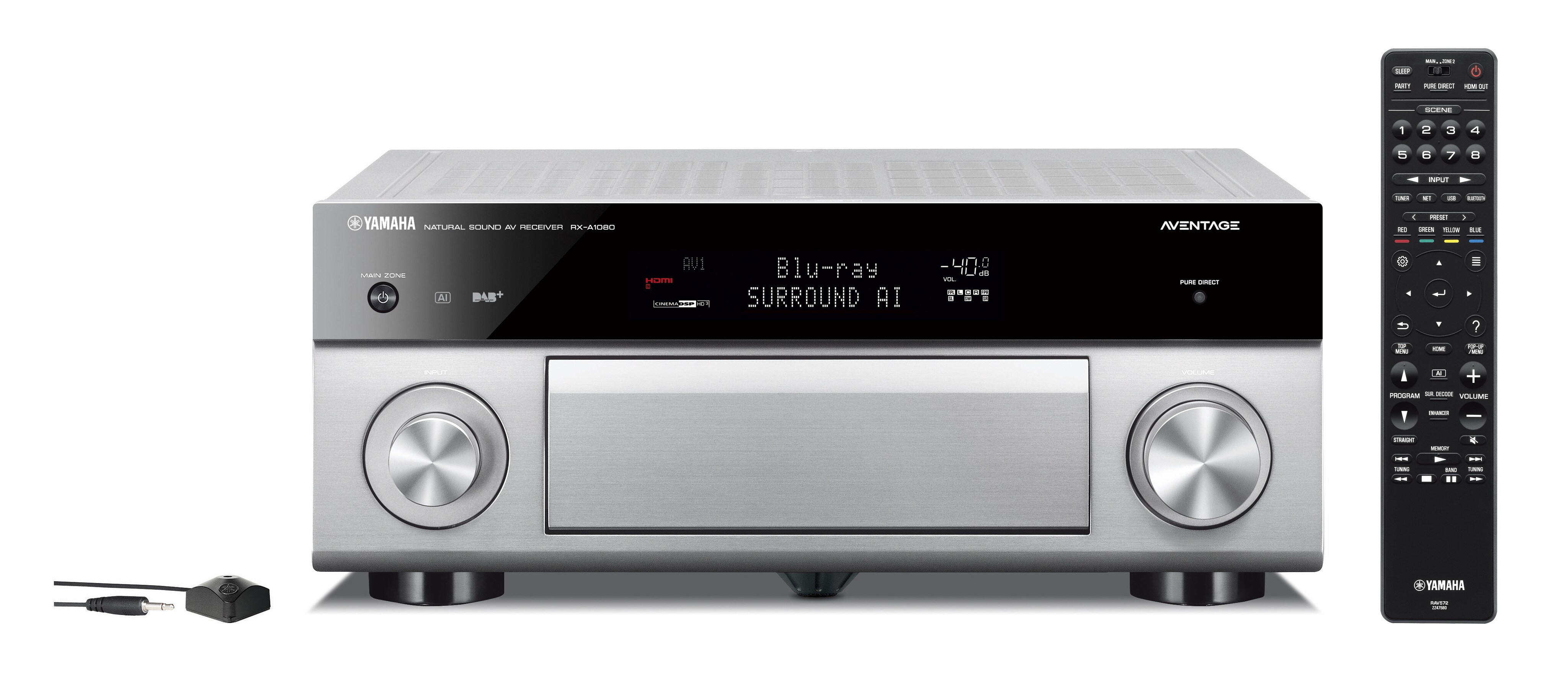 美品　YAMAHA RX-A1080 AVENTAGE SURROUND AI Yamaha RX-A1080 Aventage - 7.2 Channel AV Receiver
