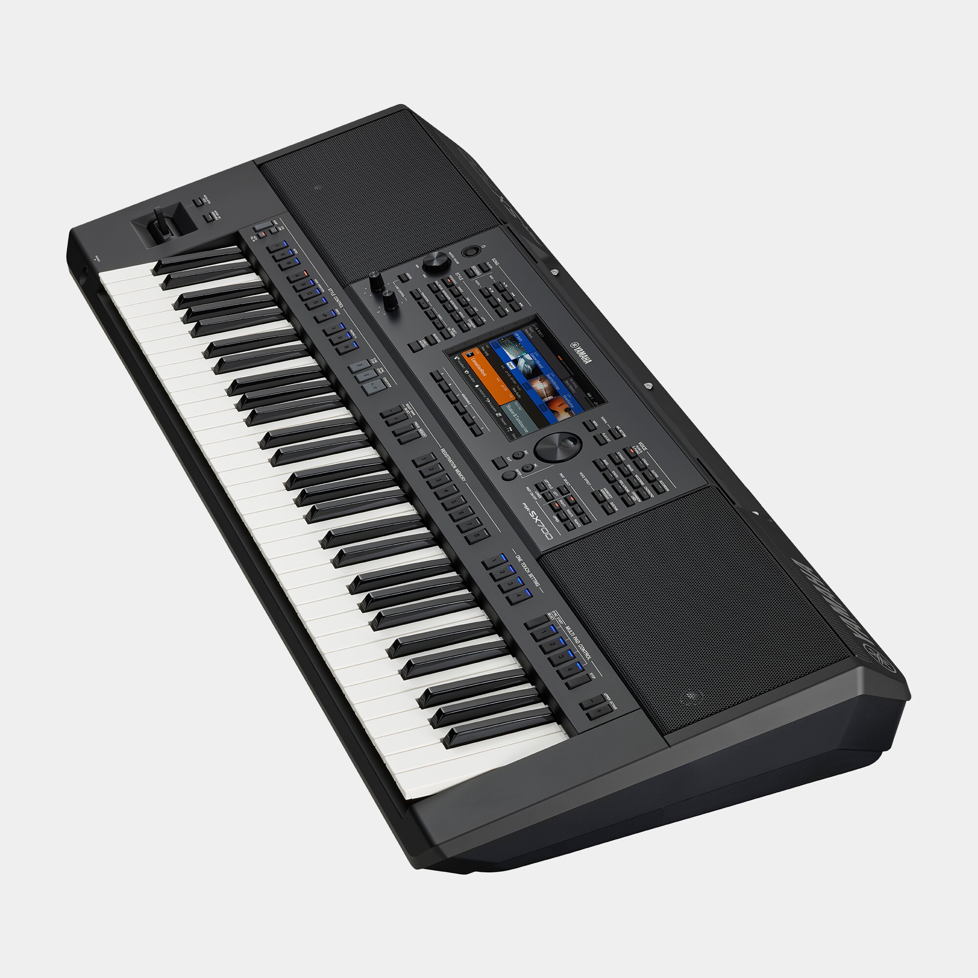 yamaha keyboard touch screen