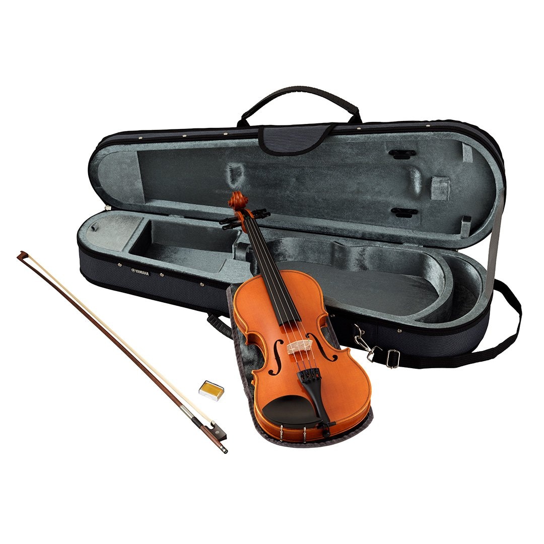 Yamaha Violin V5SC ( V5 SC 44 / V5SC44 ) *Pre-Order* V5 Series 4/4 Full Size Violin - Wittner "Ultra" tailpiece (with soft case, bow, rosin) | Cornerstone Music