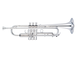 Bell: Yellow brass, Finish: Silver-plated
