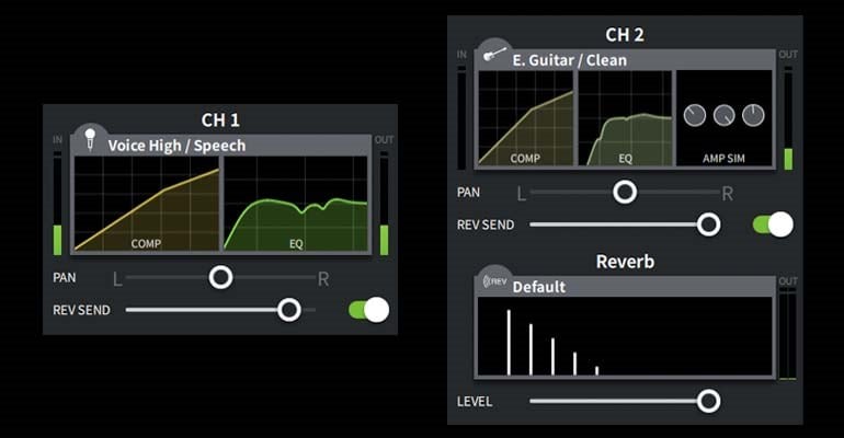 Yamaha AG06MK2: effets DSP de latence zéro pour façonner votre son comme un pro