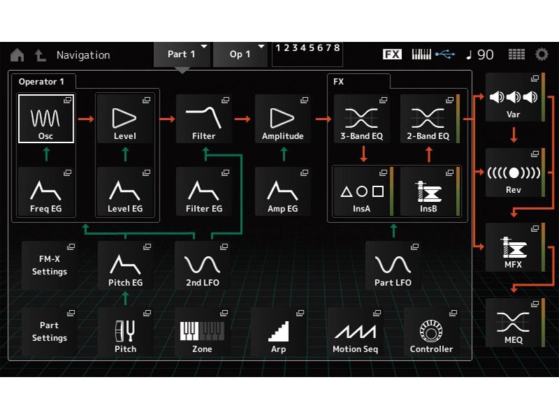 Navigation screen image 1