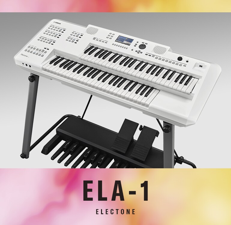 ELA-1 - Overview - Electone - Products - Keyboard Instruments