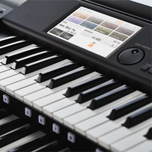 Keyboard Control | Yamaha Digital Electone Keyboard ELC 02 ( ELC02 / ELC-02 ) FS Keyboard 986 voices 2nd / Double Expression Pedal Cornerstone Music