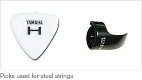 The Structure of the Acoustic Guitar：Six strings, each with a higher pitch  - Musical Instrument Guide - Yamaha Corporation