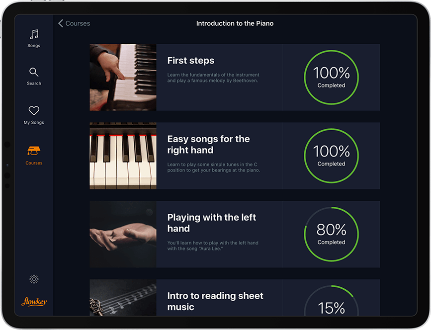 Learn notes, chords, accompaniment & more faster than ever