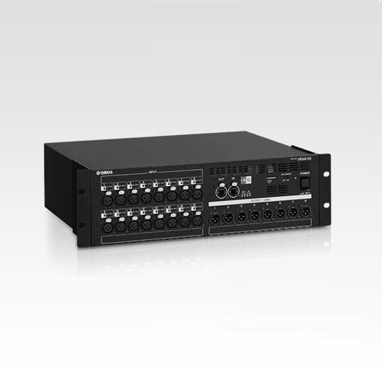 Yamaha SB168-ES デジタルミキサー(ステージボックス) SB168-ES - Overview - Interfaces - Products - Audio - Yamaha