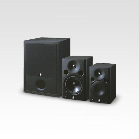 配信機器・PA機器・レコーディング機器 Yamaha Studio Monitor MSP-5 Stereo Pair MSP STUDIO Series - Overview - Speakers - Products - Audio