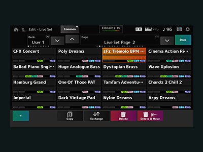 Live Set improvement