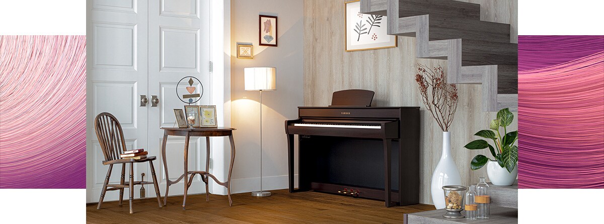 CLP-735 - Overview - Clavinova - Products - Pianos - Yamaha - Malaysia