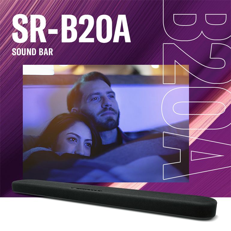 SR-B20A Sound Bar with Built-in Subwoofers - Yamaha USA