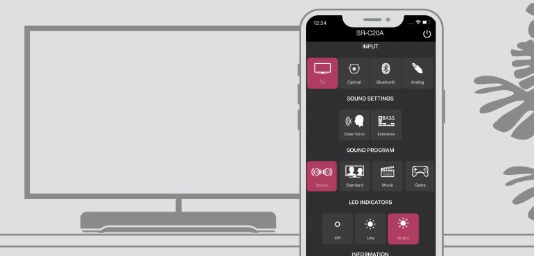 SR-C20A - Overview - Sound Bar - Audio & Visual - Products