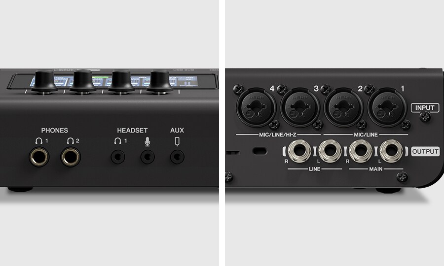 URX44V - Overview - URX Series - Interfaces - Products - Music