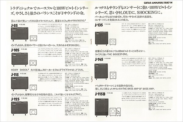 J Series Guitar Amps