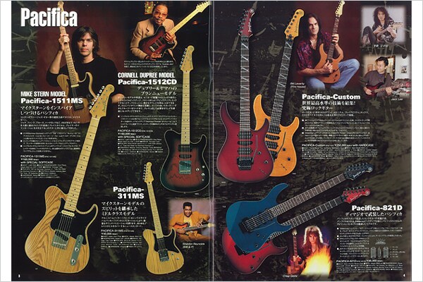 Pacifica1511MS: Mike Stern signature model