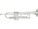 Bell: Yellow brass, Finish: Silver-plated